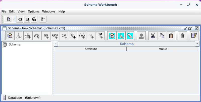 Pentaho Schema Workbench UI